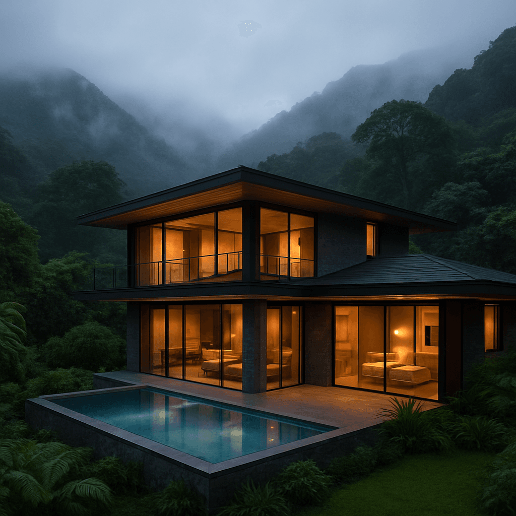 Beautiful highland villa in Panama