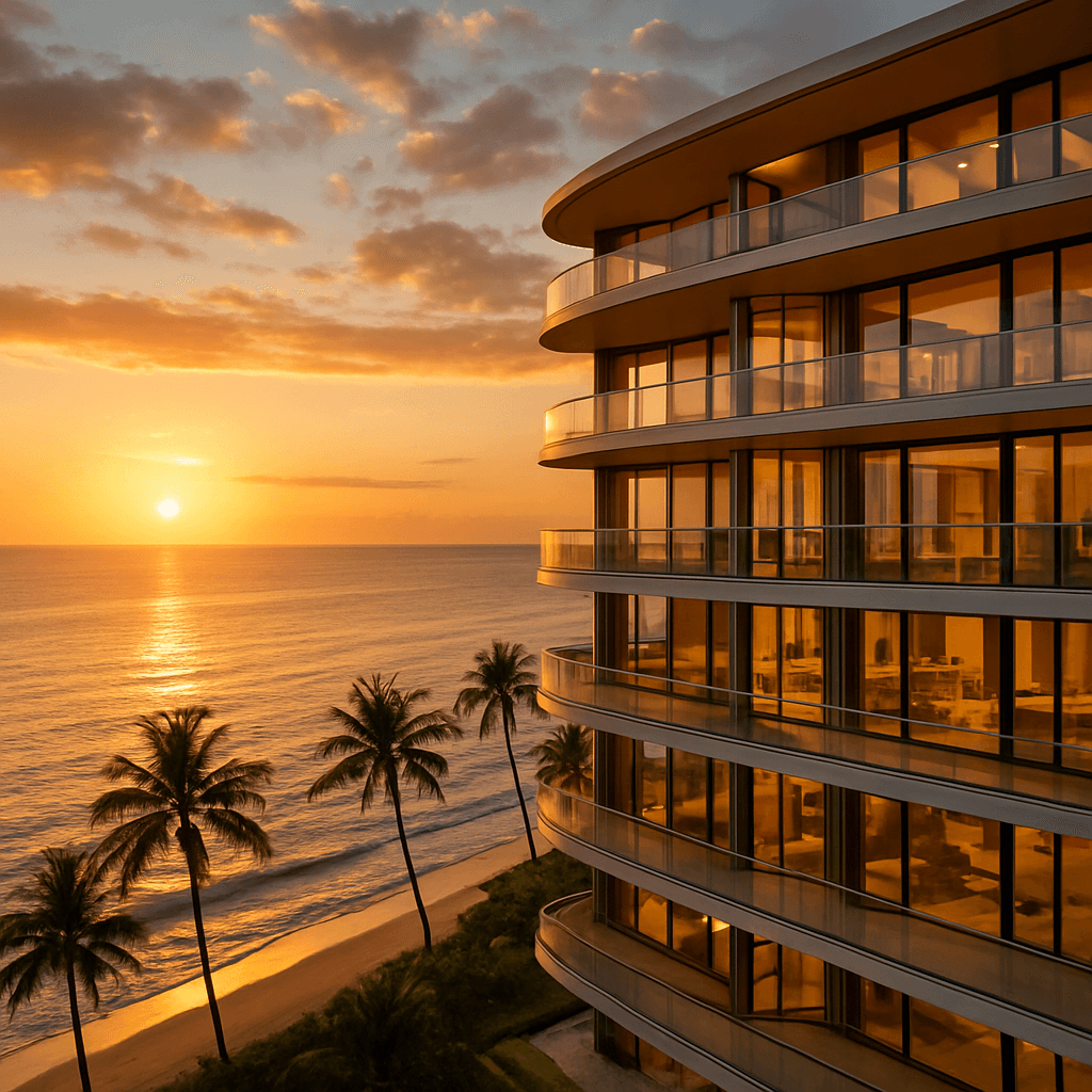 Luxury beachfront condominium in Panama